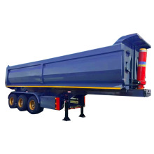 3-Axle Semi-Trailer with 60-Ton Load Capacity and Rear Tilting Feature: Heavy-Duty Transport Solution