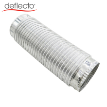 Ventilation Exhaust duct Aluminum Air duct with Galvanized Steel Connectors and Collars