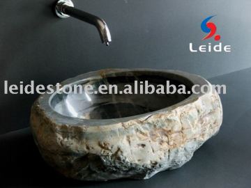 Dargon green natural stone sink