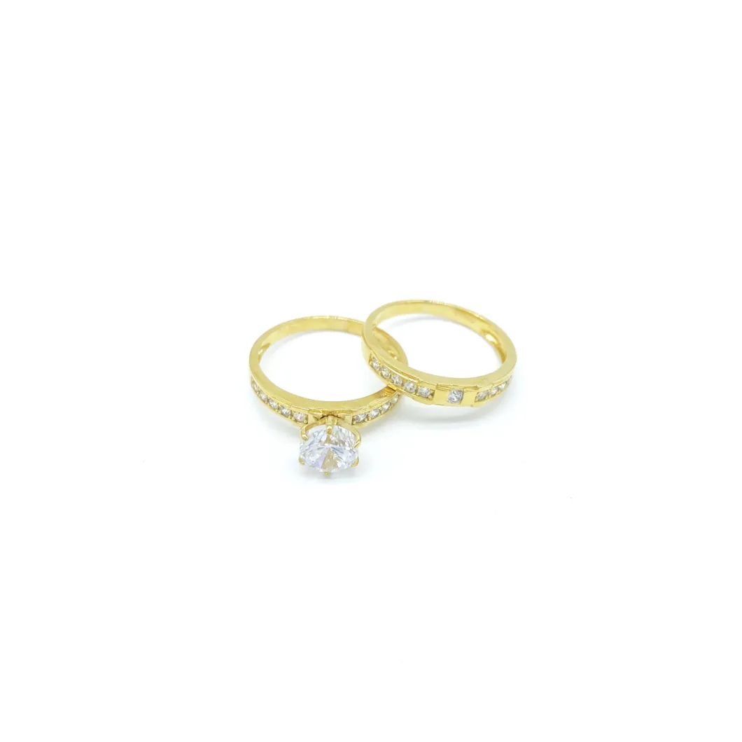 925 Silver/18K 10K 14K Solitaire Ring for Female