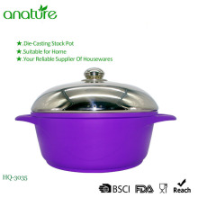 New Modle Die Casting Induction Aluminum Sauce Pot