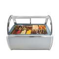 Commercial Gelato Ice Cream Display Freezer