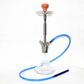 WOYU Turkish 304 stainless steel hookah nargile with glass vases