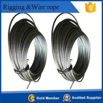 Anti Twisted Steel Wire Rope Hexagon 12 strands 18 strands/Galvanized steel wire rope