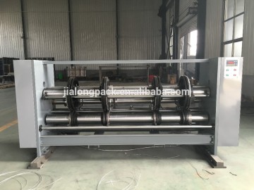 Corrugated cardboard rotary slotting machine