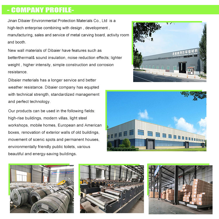 prefab house insulation fireproof factory price polyurethane sandwich panel