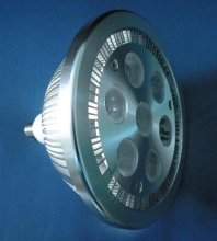 Red Color G53 7watt Led Spot Light Bulbs W