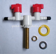 laboratory small gas fitting,double gas valves,special design and OEM welcomed