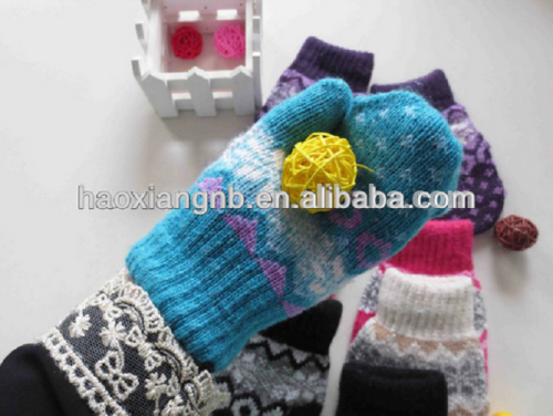 hot selling new design warm fashion best gloves for winter