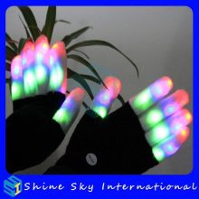 Dancing Party 7 Mode Multicolors Flashing LED Rave Finger Light