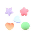 Harz Stern Herz Flache Rückseite Cabochon Kawaii Blume Maus DIY Wohnkultur Handgemachte Ornament Zubehör