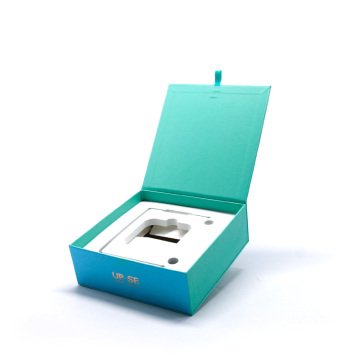 Confezione da scatola magnetica di ricarica wireless personalizzata con manica