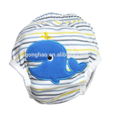 100% Cotton Embroidery Animal Patterns Discount Baby Trainers Training Pants