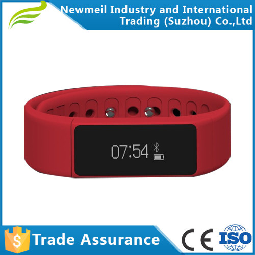 smart design pedometer bracelet bluetooth sport tracker wristband for IOS6.0 Android 4.3 above