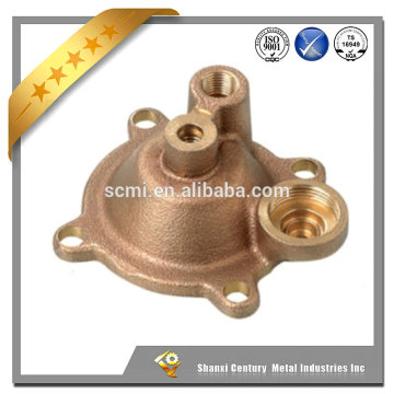 Precision lost wax investment casting bronze valve cap