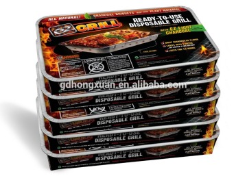 Portable Disposable Instant Barbeque