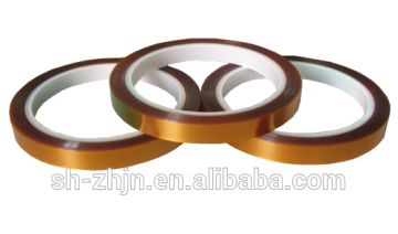 High Temperature 2 mil Amber Masking PI Insulation Tape For SMT