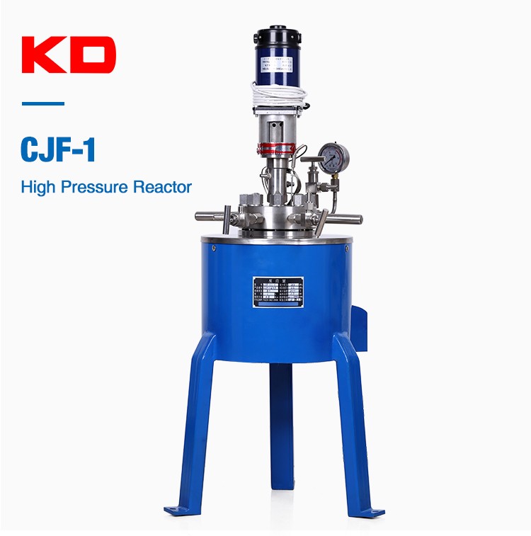 CJF-1 22Pa 1.5Kw Heating Power Small High Pressure Reactor Vessel