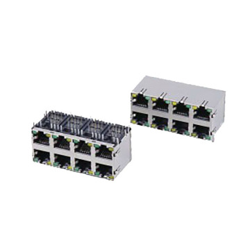 RJ45 Modular Jack 1000 Series Base Connectors