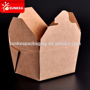 Paper Food Container Box Pail / Fast Food Pail