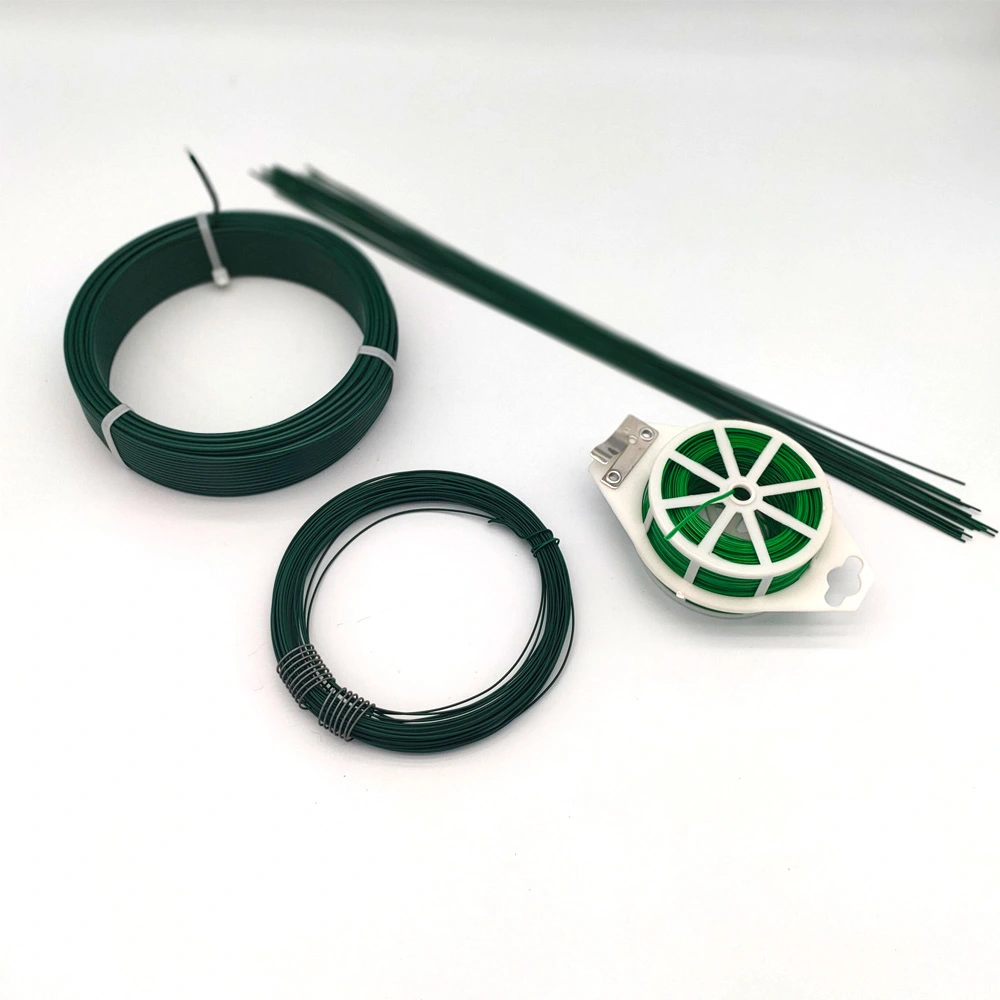 20m 30m 50m 100m Green Plant Plastic Twist Tie Wire