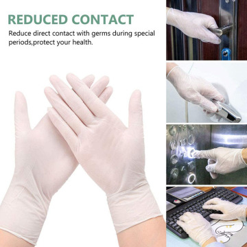 Hand Protective Pvc Medical Powder Free Vinyl Gloves