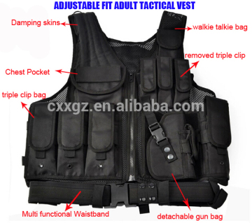 black army tactical combat vests for sale