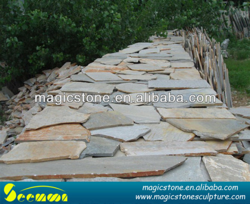 synthetic mica china roofing slate for garden decoration