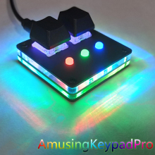 Gaming Keypad Amusingkeypad Pro OSU Mini Cheery Mx Red/Brown/Black/Silver Switch Gaming Mechanical Keyboard USB 2.0 Axle Tester