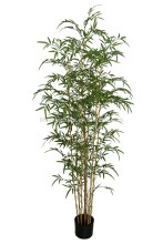lifelike artificial bamboo plant 195cm bamboo tree 7 trunks mini leaves