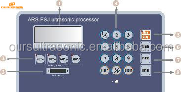 100W-800W Ultrasonic Homogenizer /mixer /cell disruptor ultrasonic processor