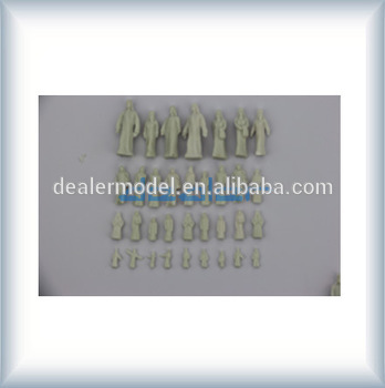 Architectural models materials, arab figure artificial building materials, plastic figure,model resin kit figure