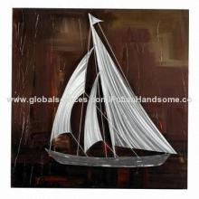 Handmade Aluminum Relievo Paintings, 3D Metal Wall Art with Popular Item for the Home Decoration