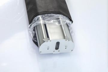 Double side roll up banner