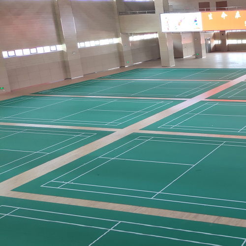 Cheap floor sports court Olympic games badminton floor