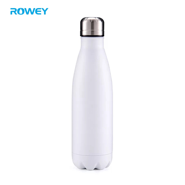 New design 750 ml stainless steel cola shape insulated thermos vacuum flask bottle