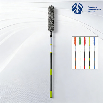 Multi Color Telescopic Microfiber Duster for Home Cleaning