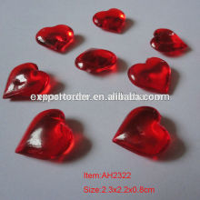Acrylic heart scatter