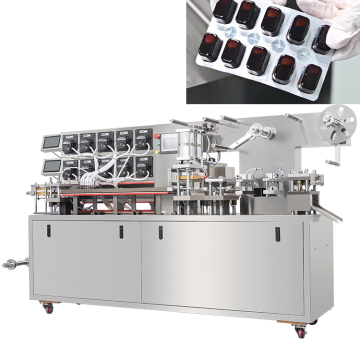 Automatic Jam Ketchup Liquid Paste Blister Packing Machine