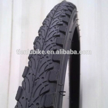 solid rubber bicycle tyre , smooth pattern tires for bicycle tyre
