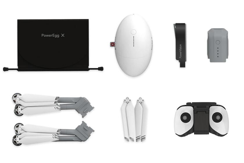 POWERVISON New Arrival PowerEgg X three-axis gimbal 1080P real-time image transmission control distance 6km AI camera mode