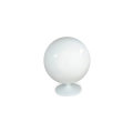 Witte Fiberglass Shell Ball Chair-stof