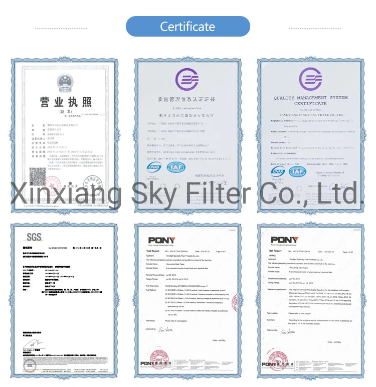 E1-40 Precision Filter Supply for Air Compressor From Xinxiang Sky Filter