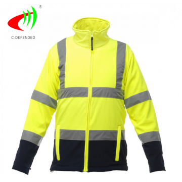 reflective safety high visibility jacket winter coat