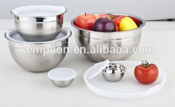 kitchen promotion stainless steel mixing bowl set /cookware set/tableware set