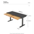 Adjustable Height Lifting Desk Stand Computer Table