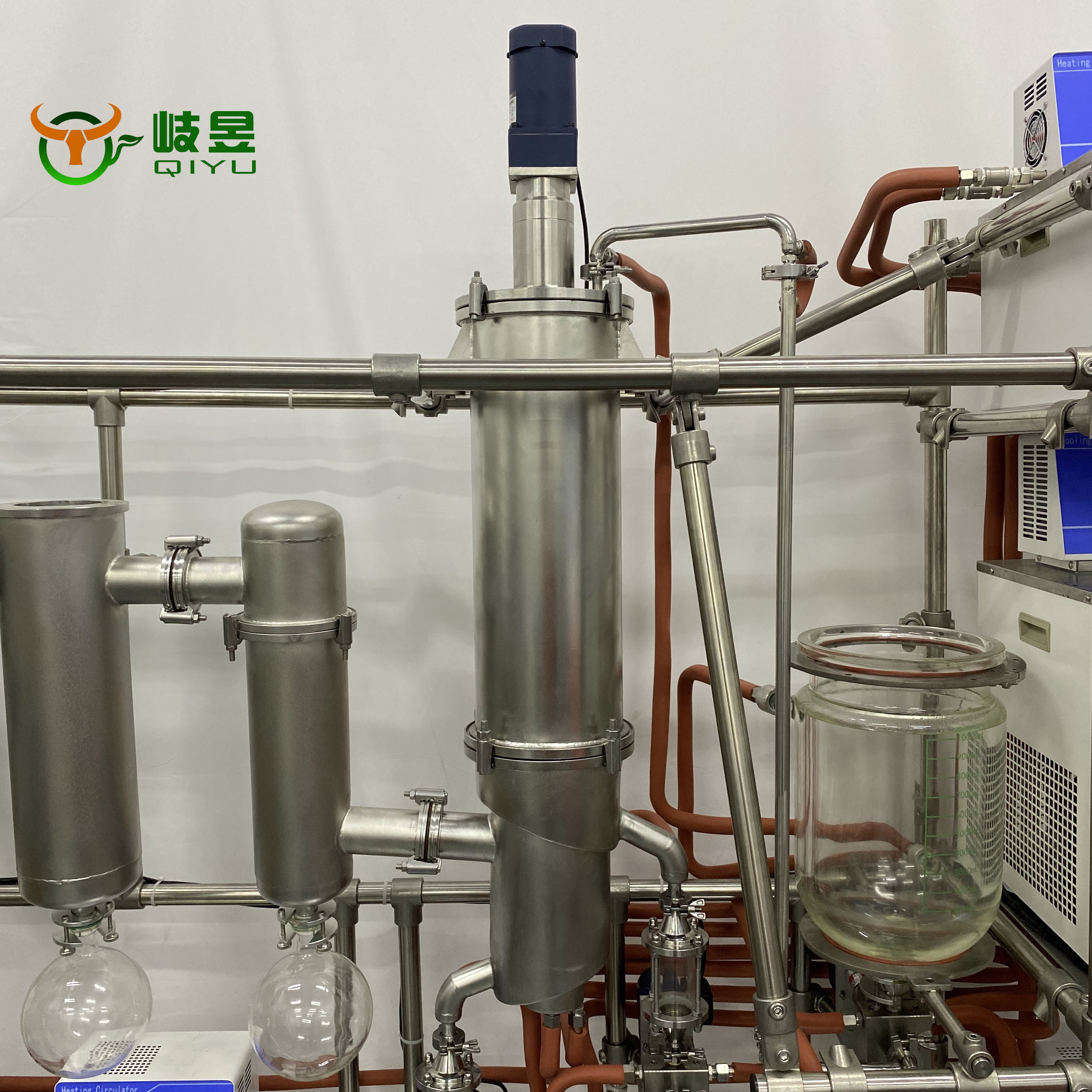 CBD Oil Distiller Short Path stainless steel Molecular Distillation with Diffusion pump for free