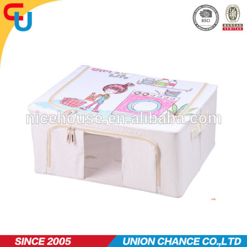 General using sewing metal frame foldable living box