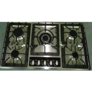 Built-In 5 Burner Cooktop Gas Hob