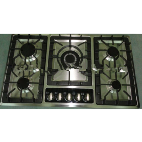 Terbina dalam 5 pembakar cooktop gas hob